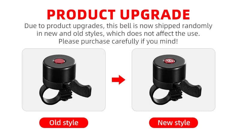 Bike Bell Loud Handlebar Safety Ring for MTB and Road Cycling-2018-1BS