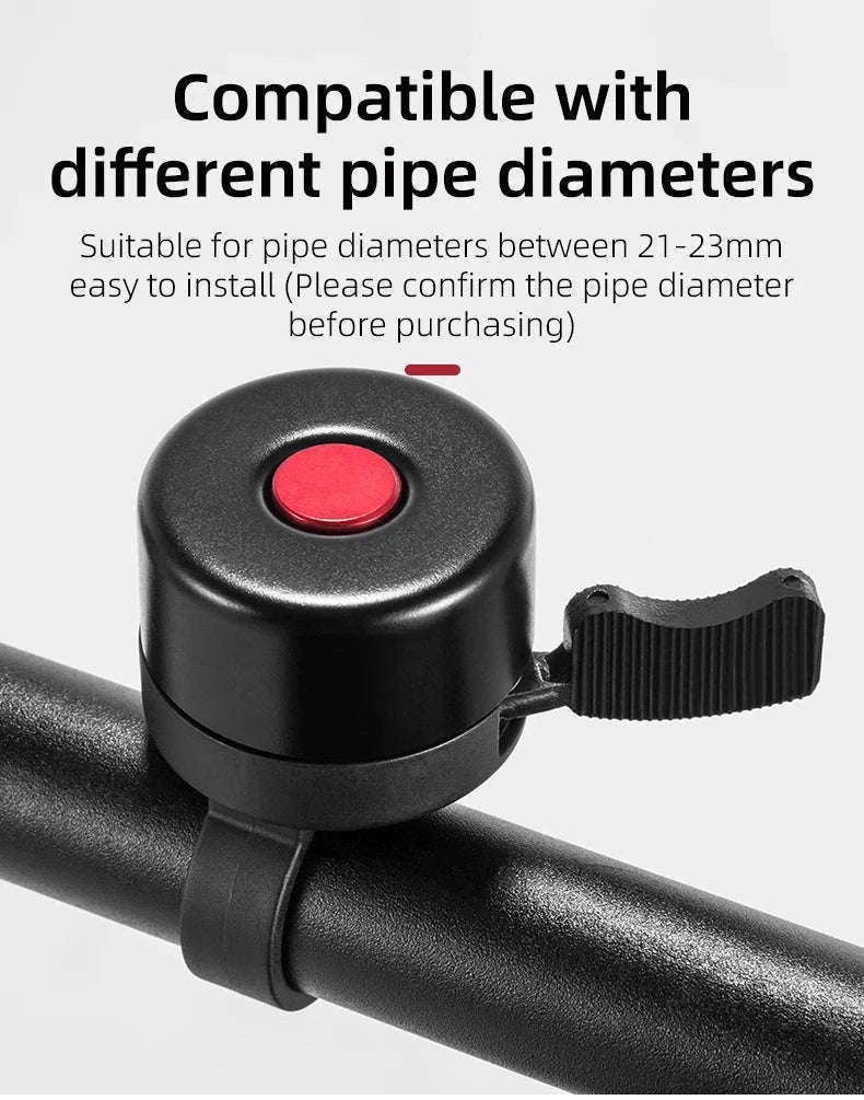 Bike Bell Loud Handlebar Safety Ring for MTB and Road Cycling-2018-1BS