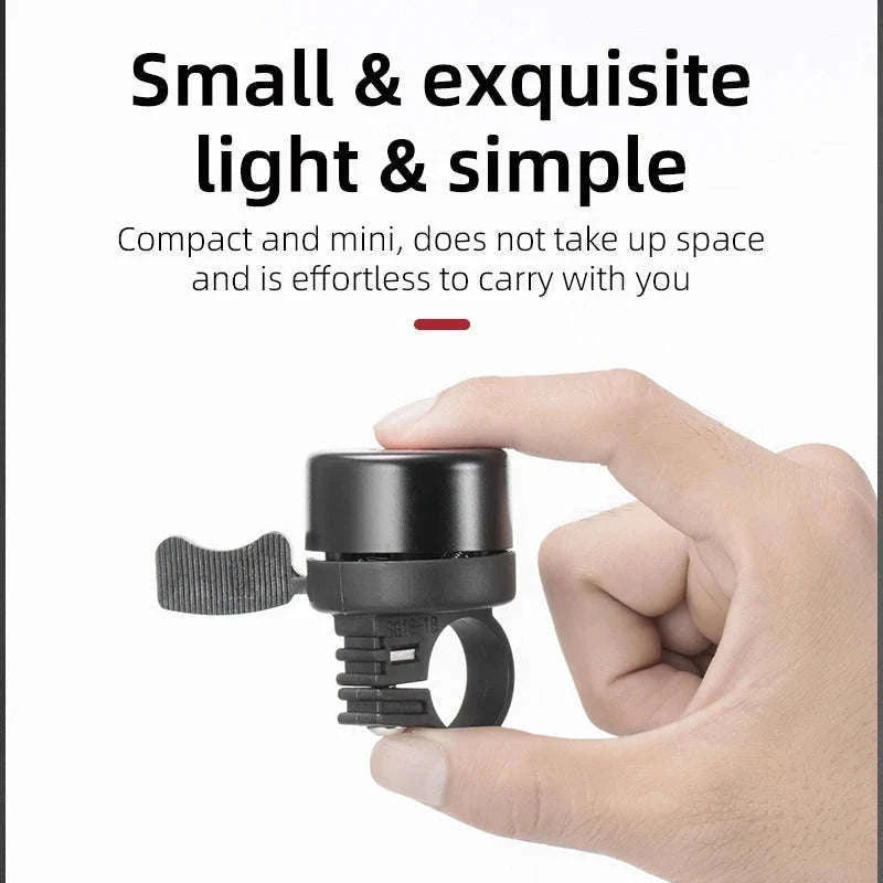 Bike Bell Loud Handlebar Safety Ring for MTB and Road Cycling-2018-1BS