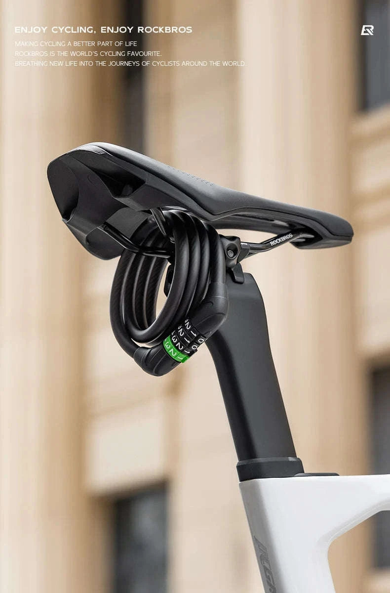 Bike Cable Lock with Password Security-32120005001
