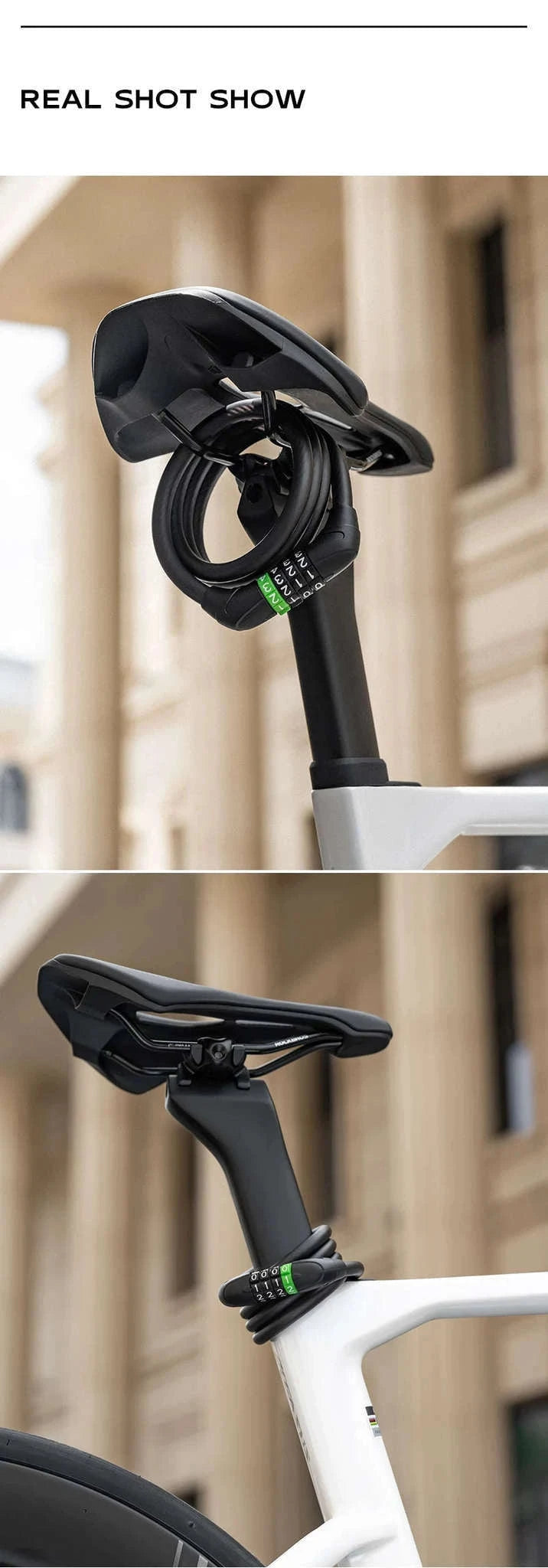 Bike Cable Lock with Password Security-32120005001