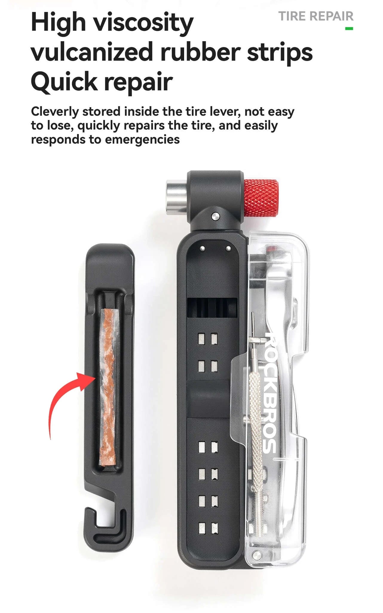 Bike Repair Tool Kit with Ratchet Wrench & Tyre Levers-430036001