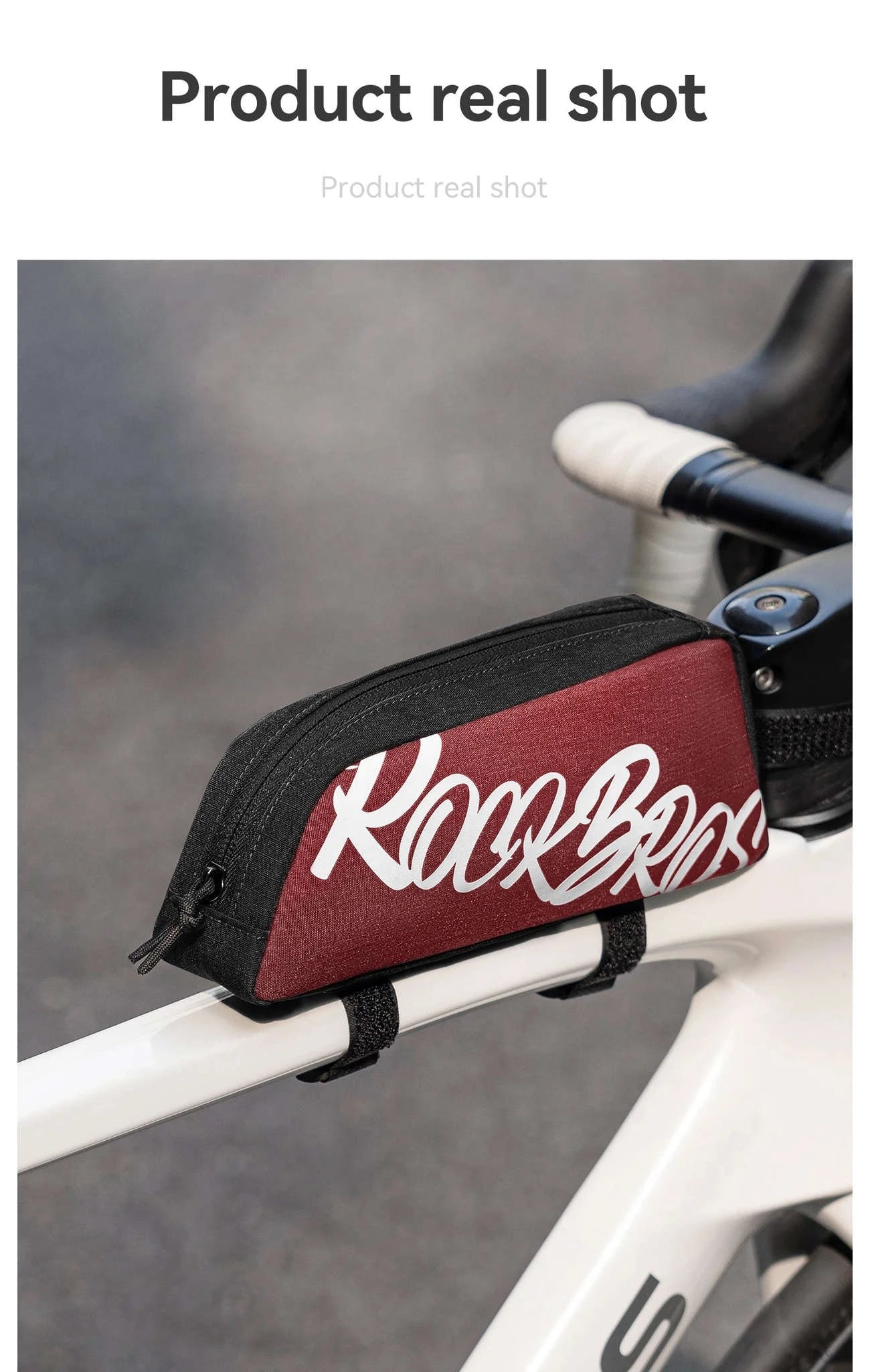 Bike Top Tube Bag 0.8L Rainproof Frame Pack-G009-3 / 0.8L