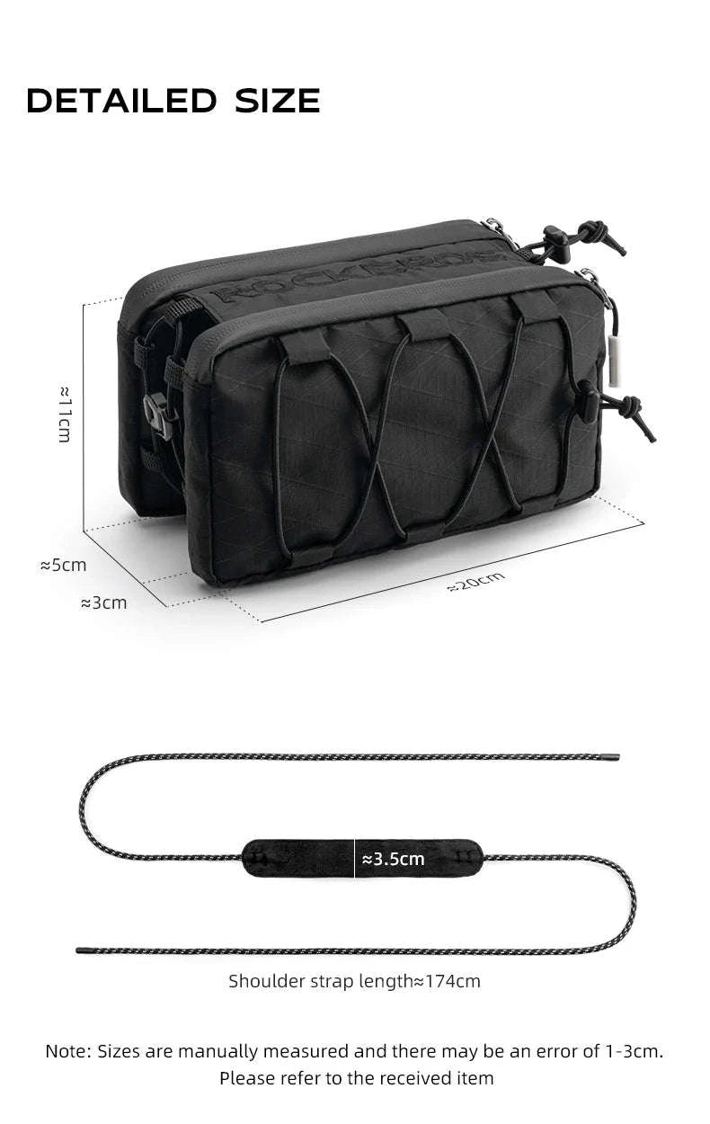 Bike Top Tube Bag Large Capacity Rainproof Cycling Storage-3012011301