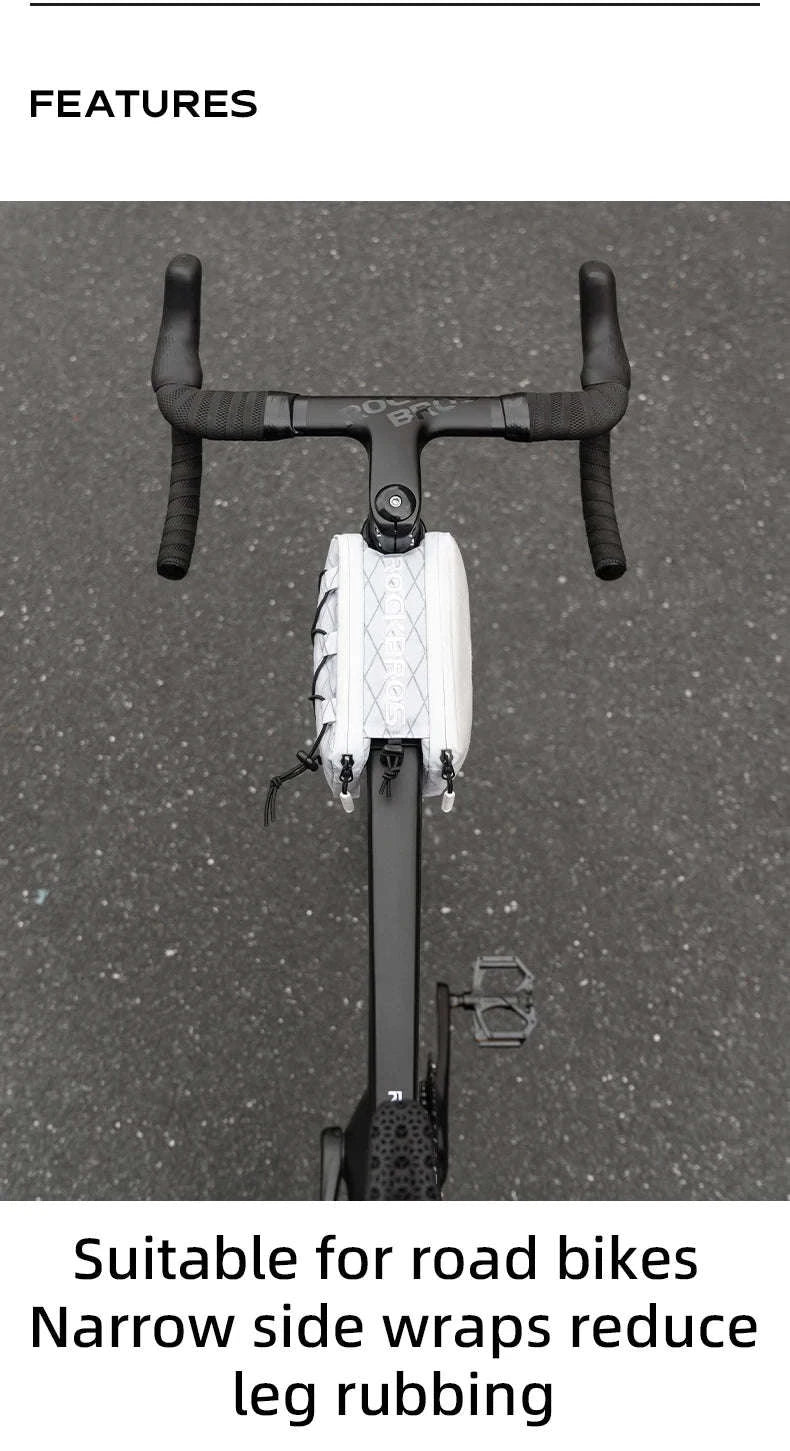 Bike Top Tube Bag Large Capacity Rainproof Cycling Storage-3012011301