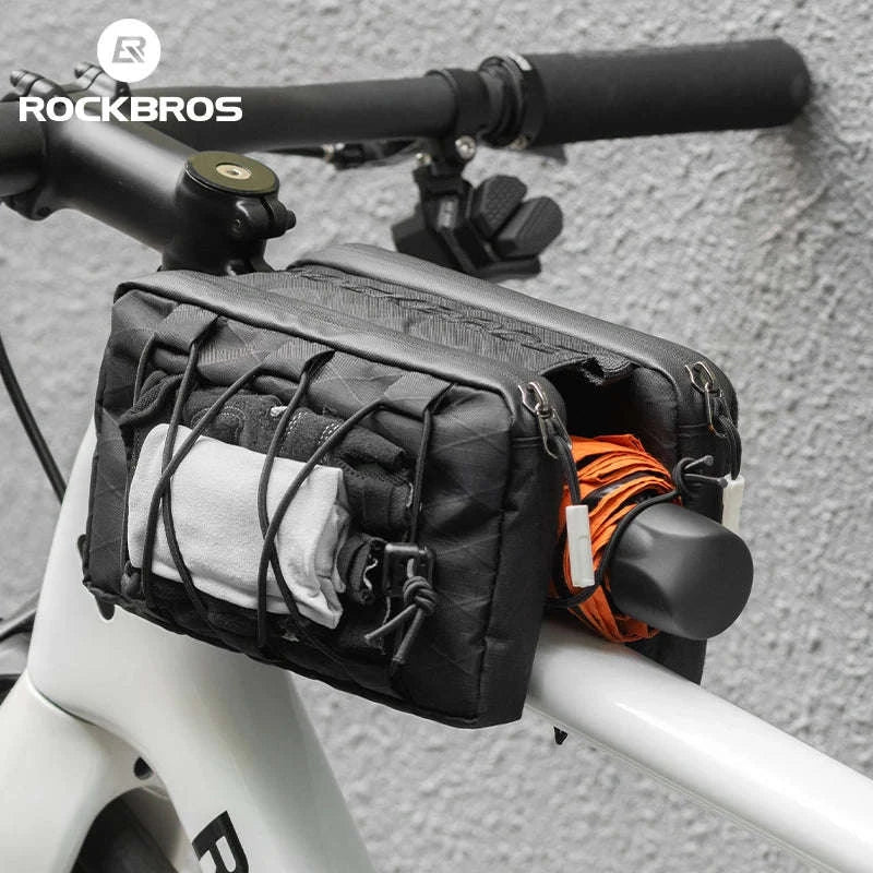 Bike Top Tube Bag Large Capacity Rainproof Cycling Storage-3012011301