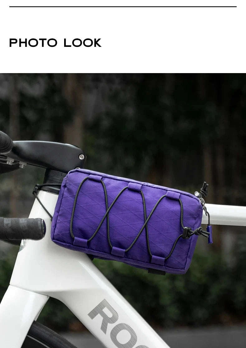 Bike Top Tube Bag Large Capacity Rainproof Cycling Storage-3012011301