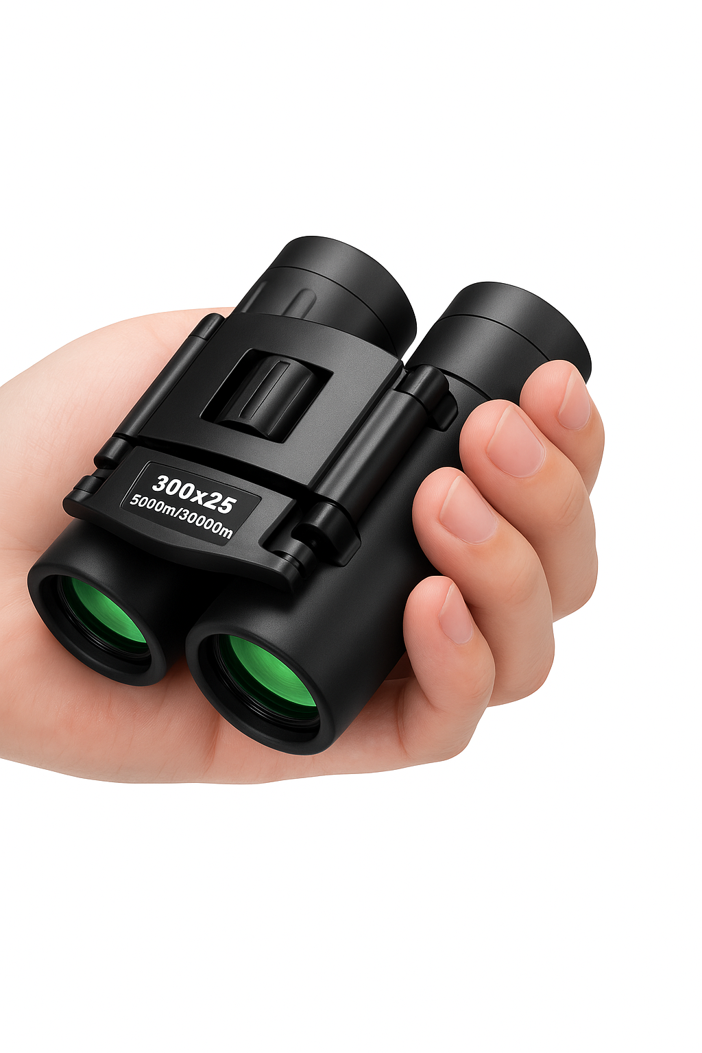 Binoculares 9000M de gran alcance 900x25 HD plegables, visión nocturna, mini telescopio FMC óptica para caza, deporte, exterior, acampada, viaje
