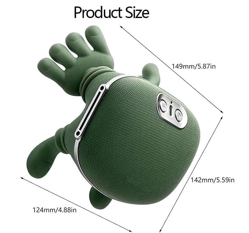 Bionic Neck Shoulder Massager N7-Green With Box