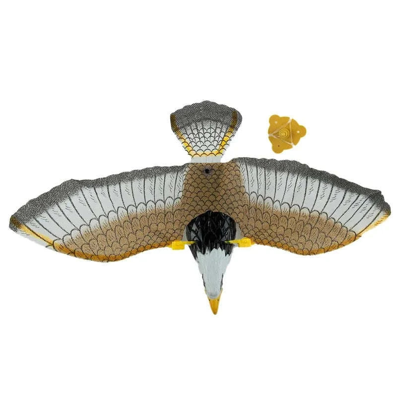 Bird Repellent Hanging Eagle Flying Owl Decoy-Default Title