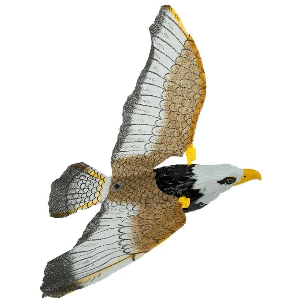Bird Repellent Hanging Eagle Owl Decoy for Outdoor Spaces-Default Title