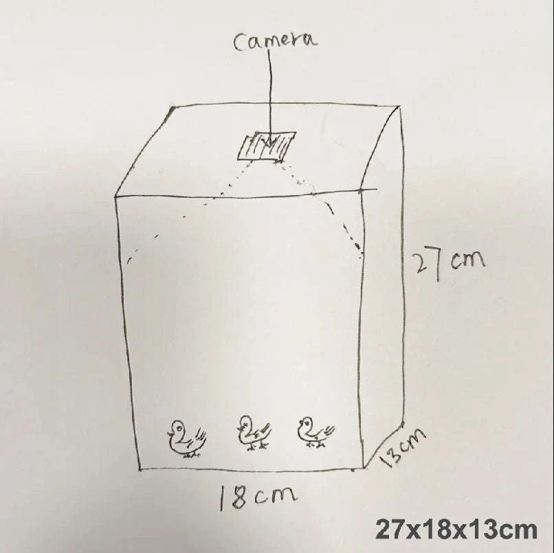 Birdhouse Camera with Wireless WiFi HD Video-5MP WIFI poe