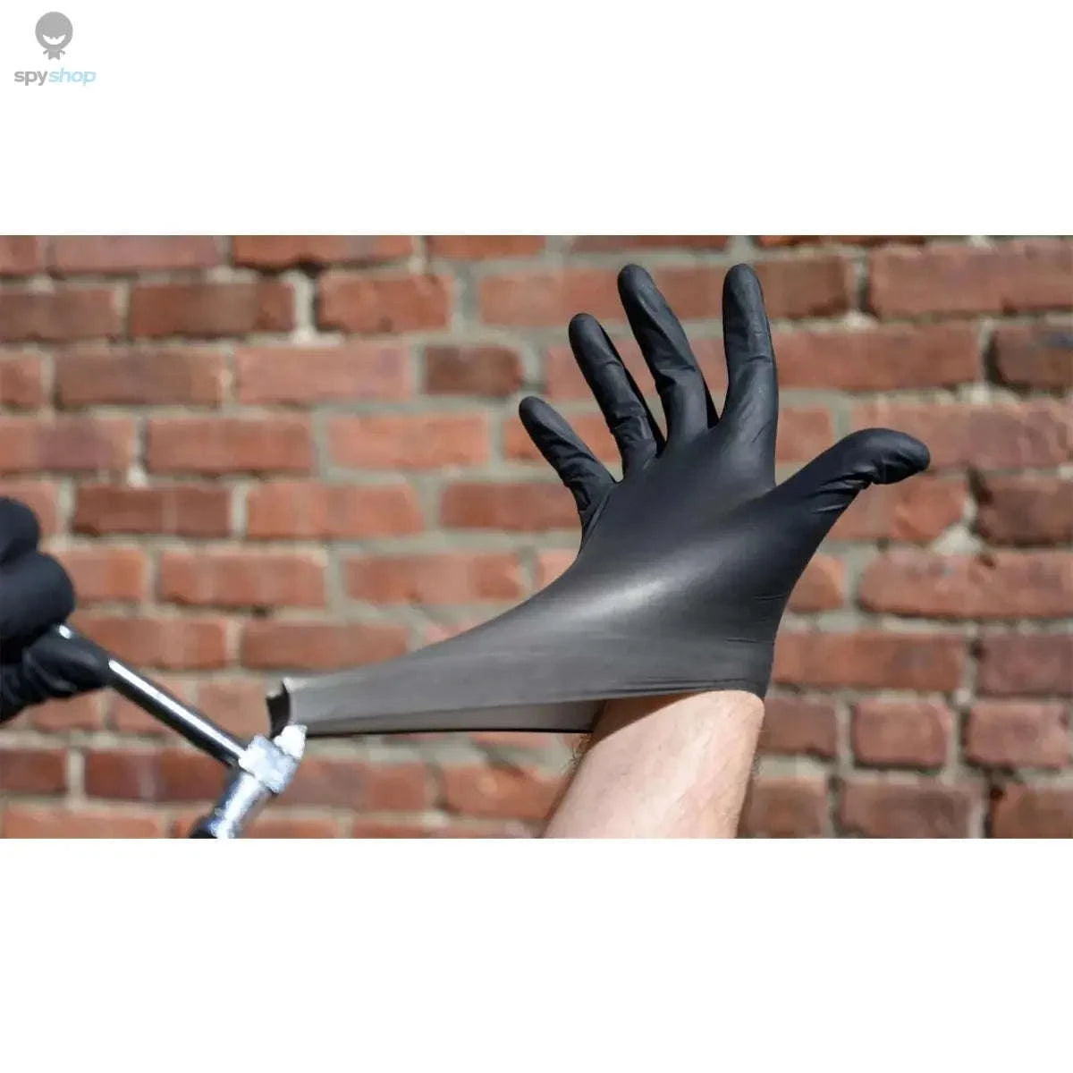 Black Disposable Gloves – Nitrile Protection for Everyday Tasks-XL / 10pcs