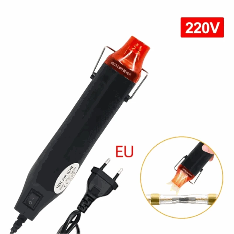 Black Heat Shrink Tube Kit-US-Plug 110V / Mixed-size / CHINA