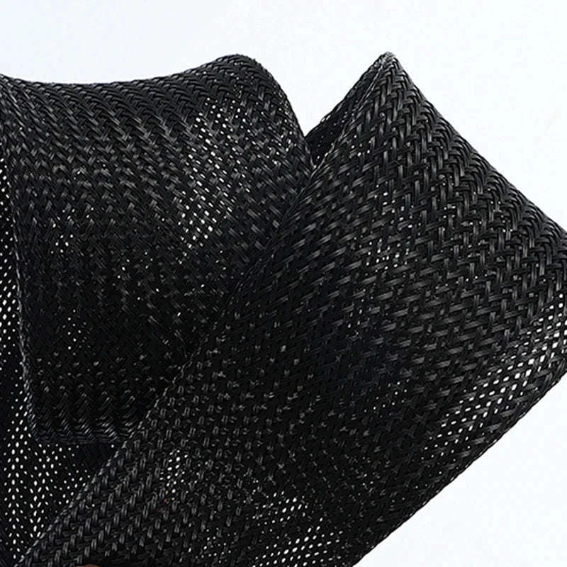 Black Insulated Braid Sleeving for Cable Protection-5m / 8mm