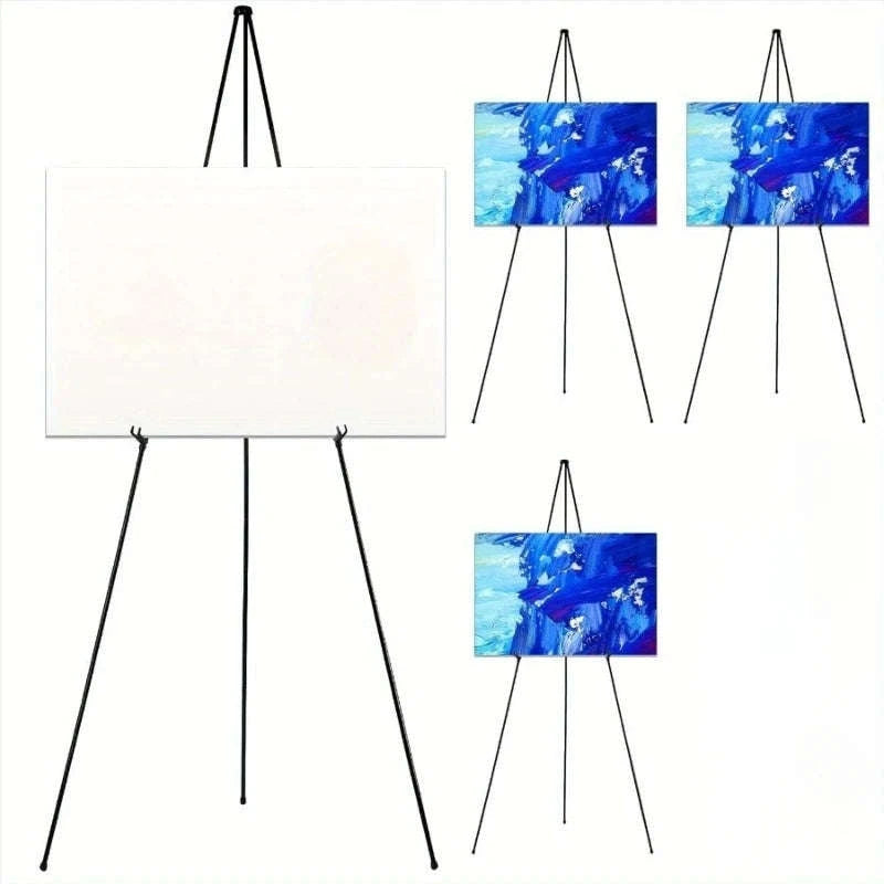 Black Lightweight Portable Display Easel-1PC