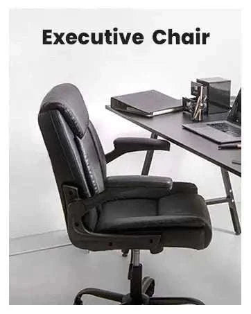 Black Mesh Office Chair with Lumbar Support, Swivel & Adjustable Height-Black / United States