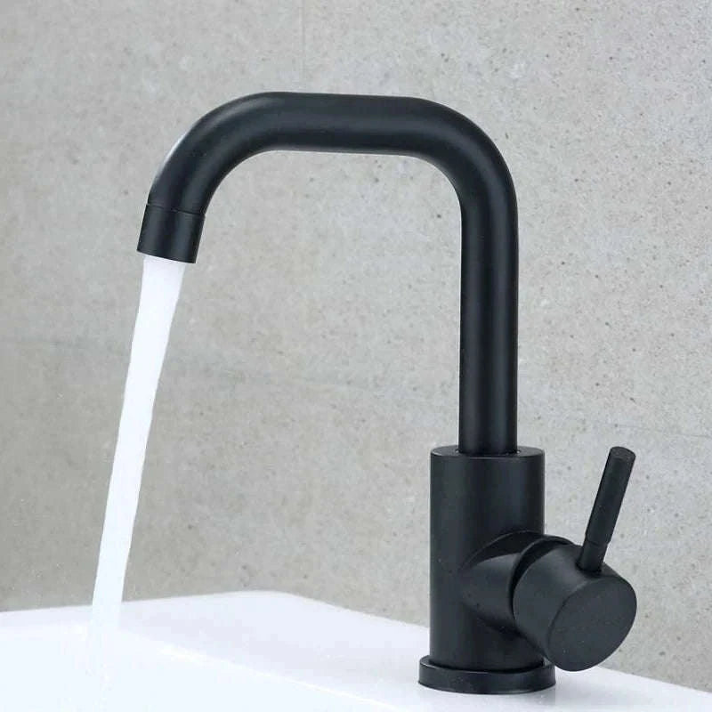 Black Nickel Bathroom Faucet-Black B
