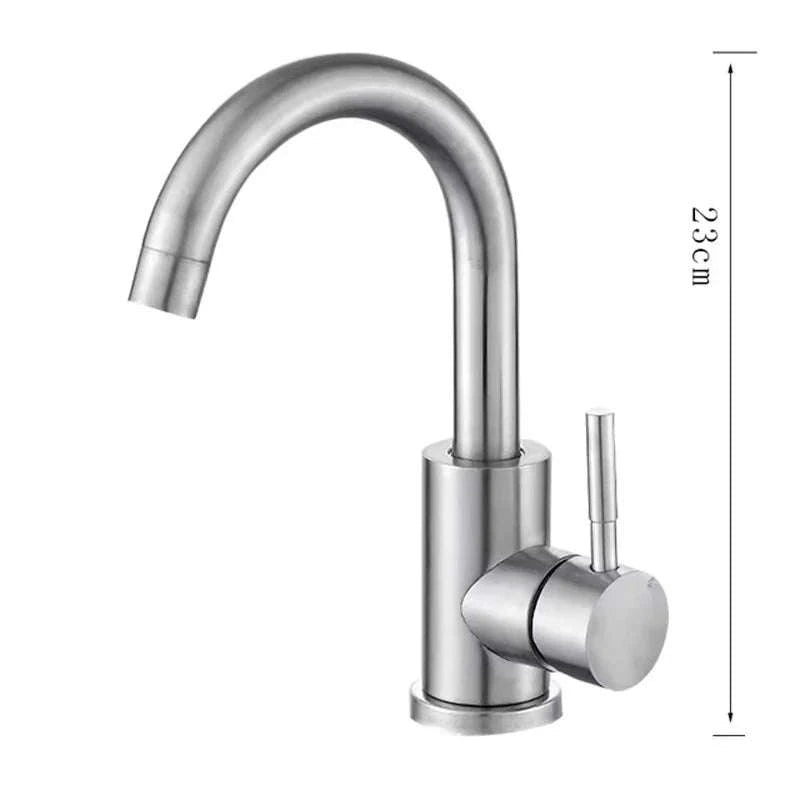 Black Nickel Bathroom Faucet-Black B