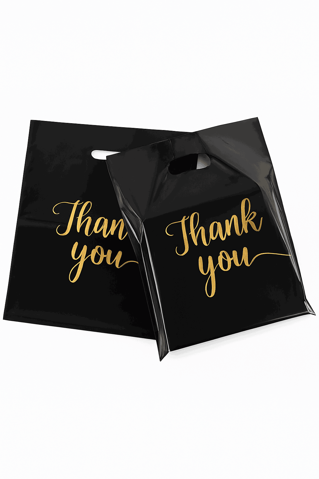 Black Thanksgiving Gift Bags, 100-Pack Party Favor Bags-Pink-20x30cm / 100pcs