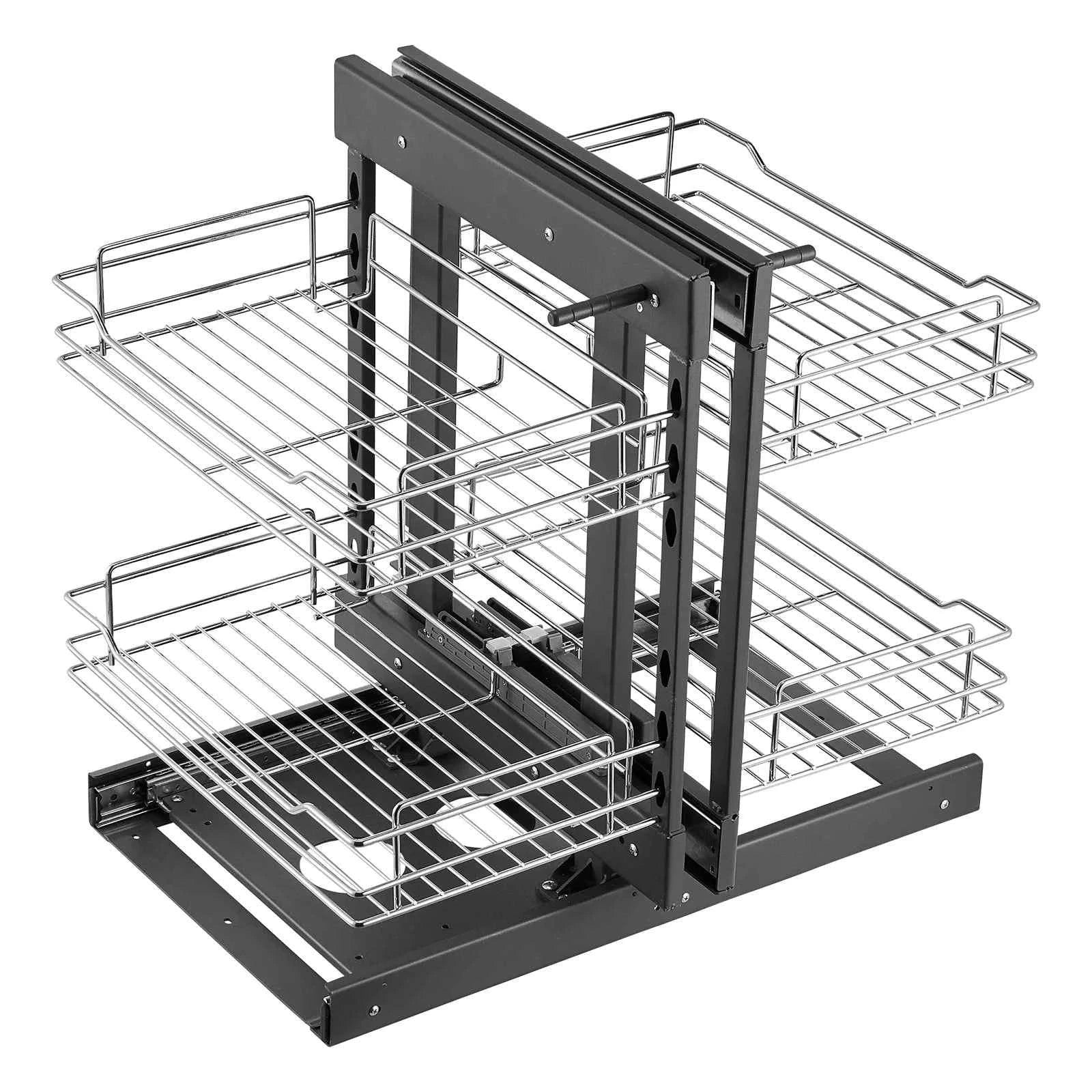 Blind Corner Pull Out Organizer with 4 Shelf Storage Baskets-2 layers / Germany