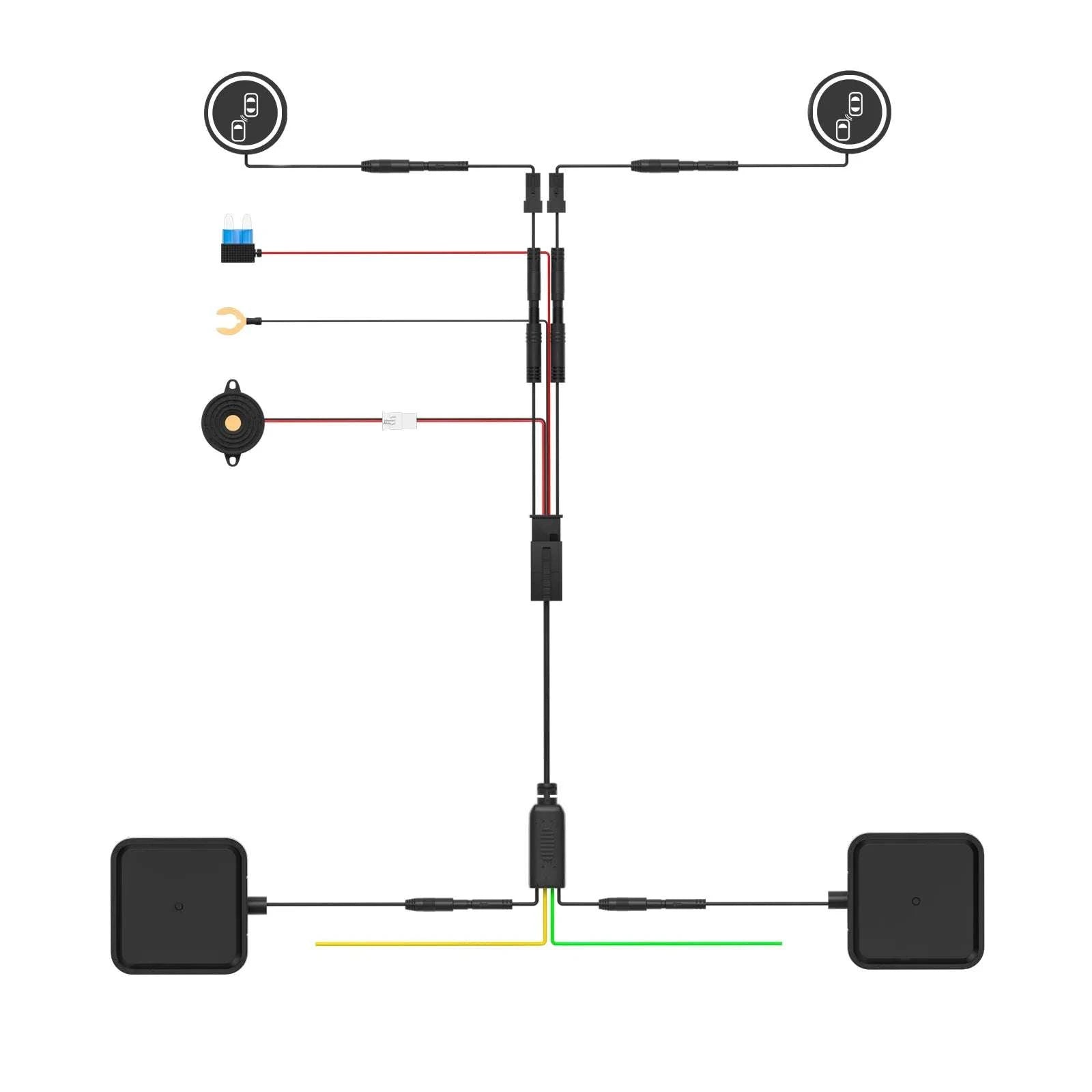 Blind Spot Monitoring System with Door Opening Warning-CAR BSD 24Ghz / Other