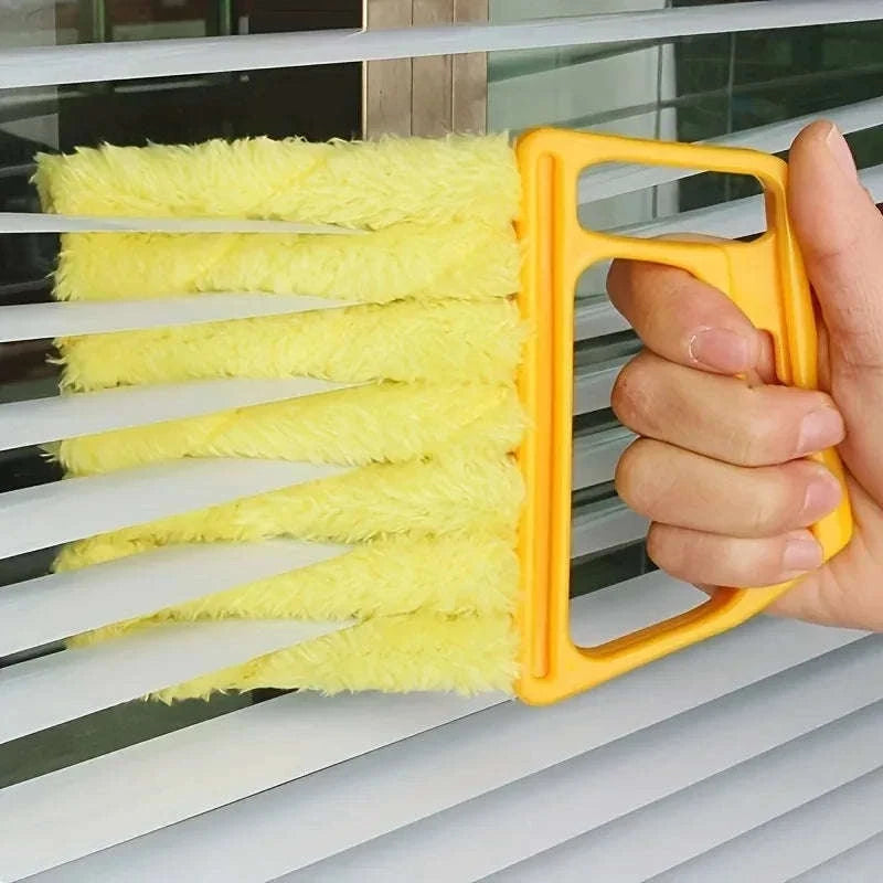 Blinds Window Cleaning Brush – Detachable Dust Removal Tool-Yellow