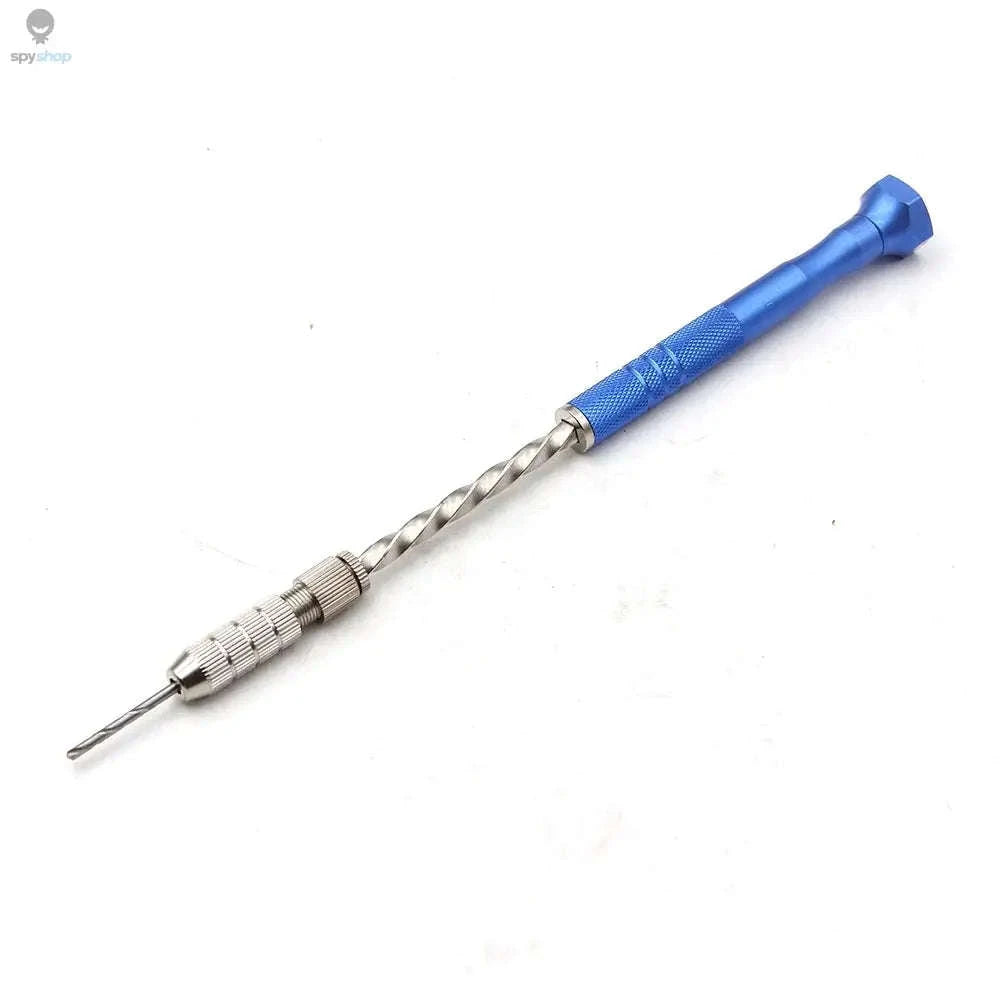 Blue Semi-Automatic Extended Hand Twist Drill Set-Blue set