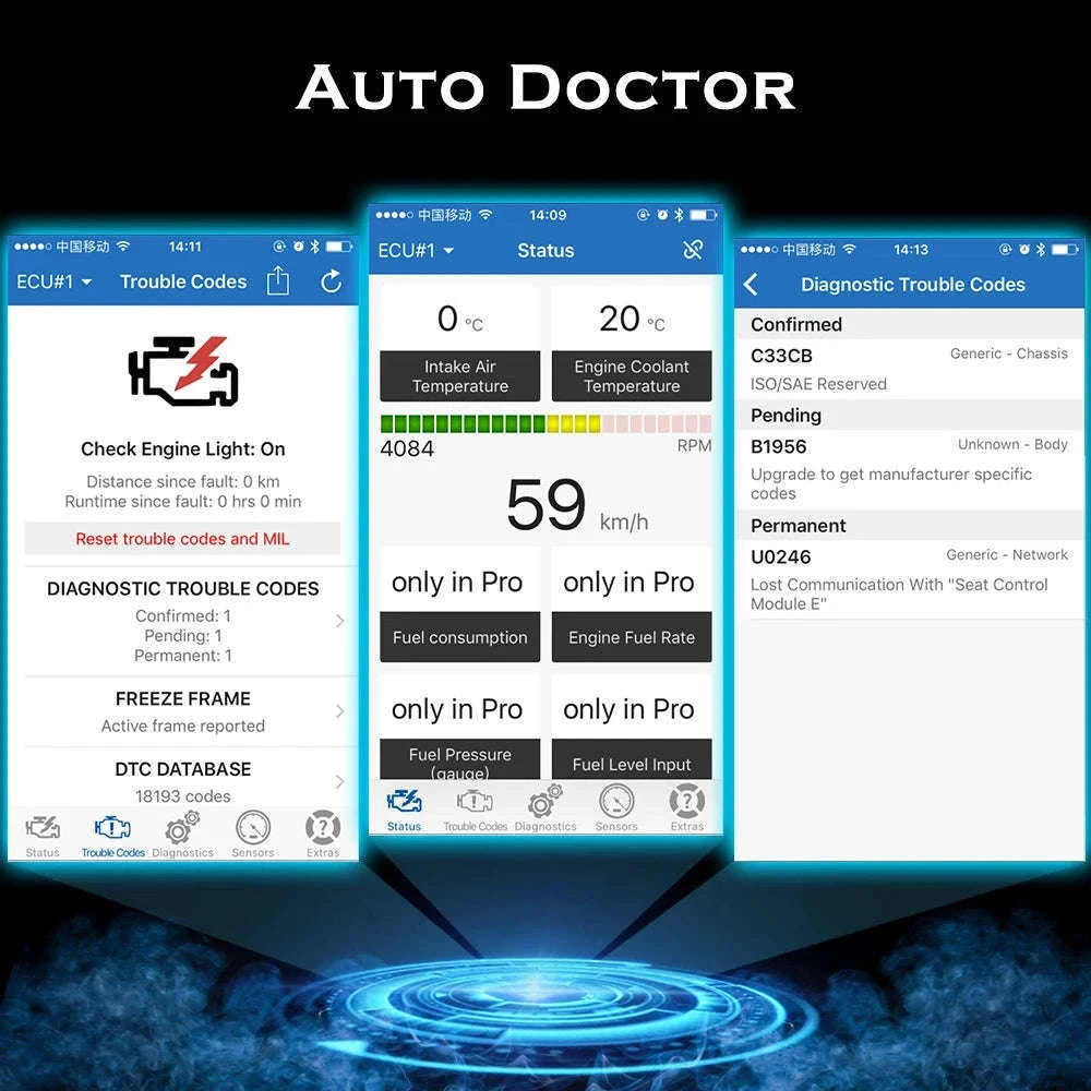 Bluetooth 4.0 OBD2 Diagnostic Scanner-Carton