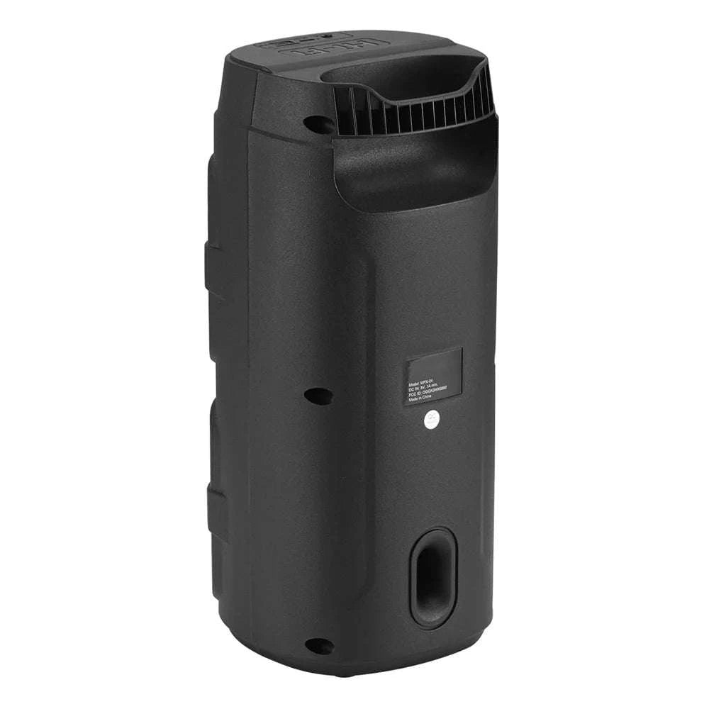 Bluetooth 5.0 Portable Speaker with Dual 4" Stereo & LED Lights-4" / United States