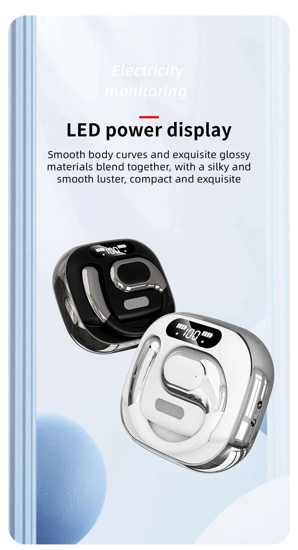 Bluetooth 5.3 Translation Earbuds with Long Battery & IPX4 Waterproof-PURPLE / United States