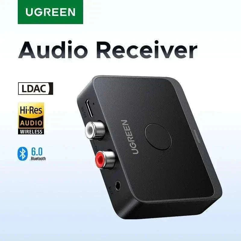 Bluetooth 6.0 AUX Receiver 3.5mm & RCA LDAC Audio Adapter-Bluetooth receiver / China Mainland