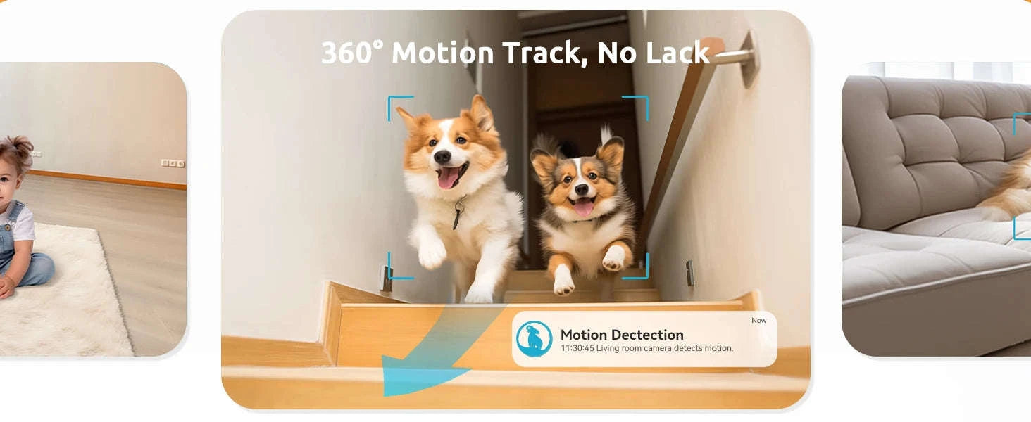 Blurams 2-Pack 2K Indoor Security Camera Set-EU Plug / GERMANY