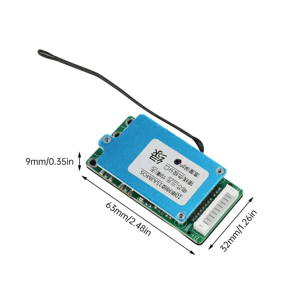 BMS 10S 36V 15A 18650 Li-ion Battery Protection Board-15A Split with NTC