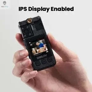 BOBLOV A24 Mini Action Camera – 1296P Video, 180° Lens, Night Vision-Camera 128GB