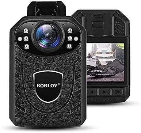 BOBLOV KJ21 Body Camera 1296P HD with Night Vision & 10H Recording-BOBLOV KJ21