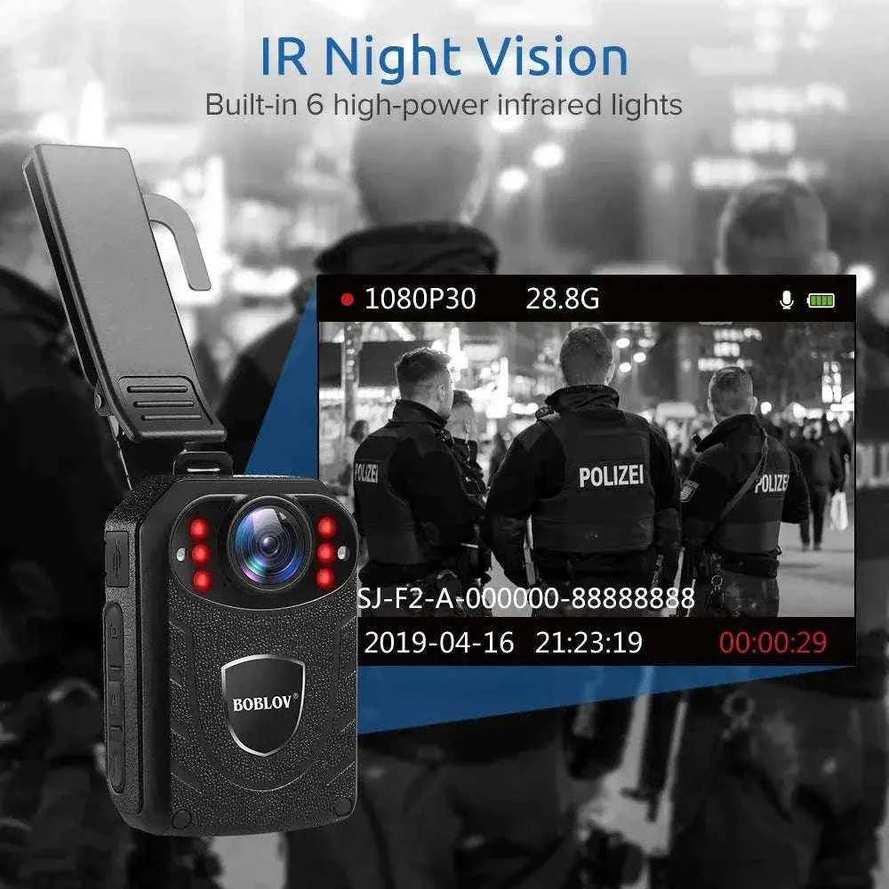 Boblov KJ21 Mini Body Camera with 1296P Recording