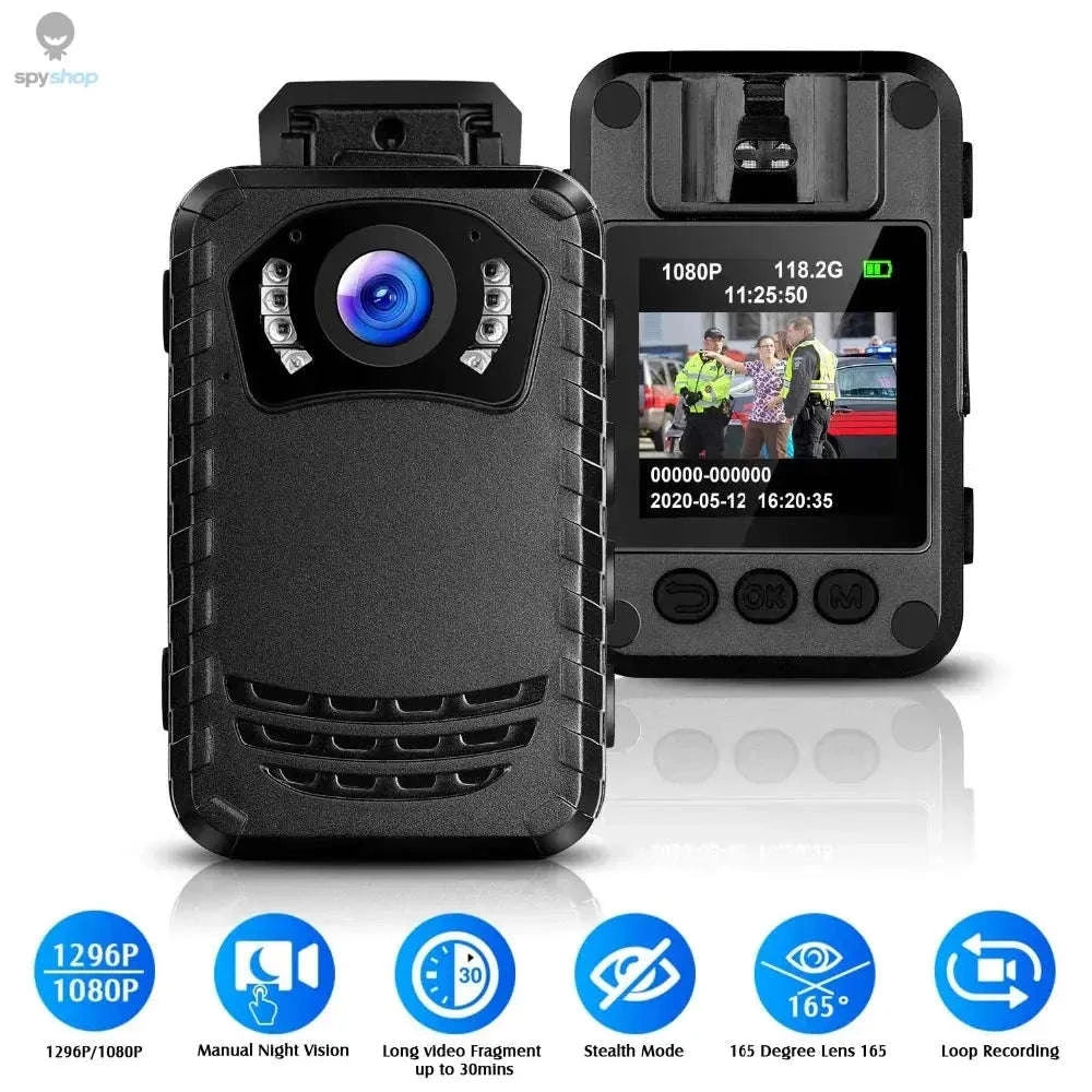 BOBLOV N9 Mini Body Camera – Compact HD Recording with Long Battery Life-Only camera