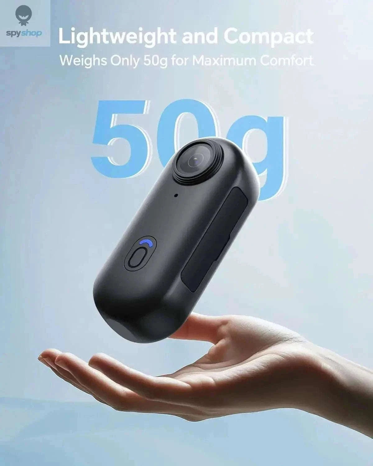 BOBLOV W4 Mini Body Camera with 1080P HD and 128GB Storage-W4 64G