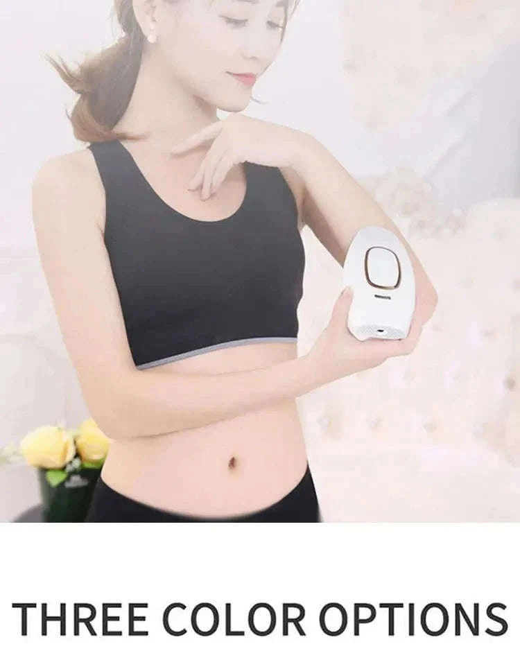 Body Bikini IPL Hair Removal Device 500K Flashes-White / EU Plug