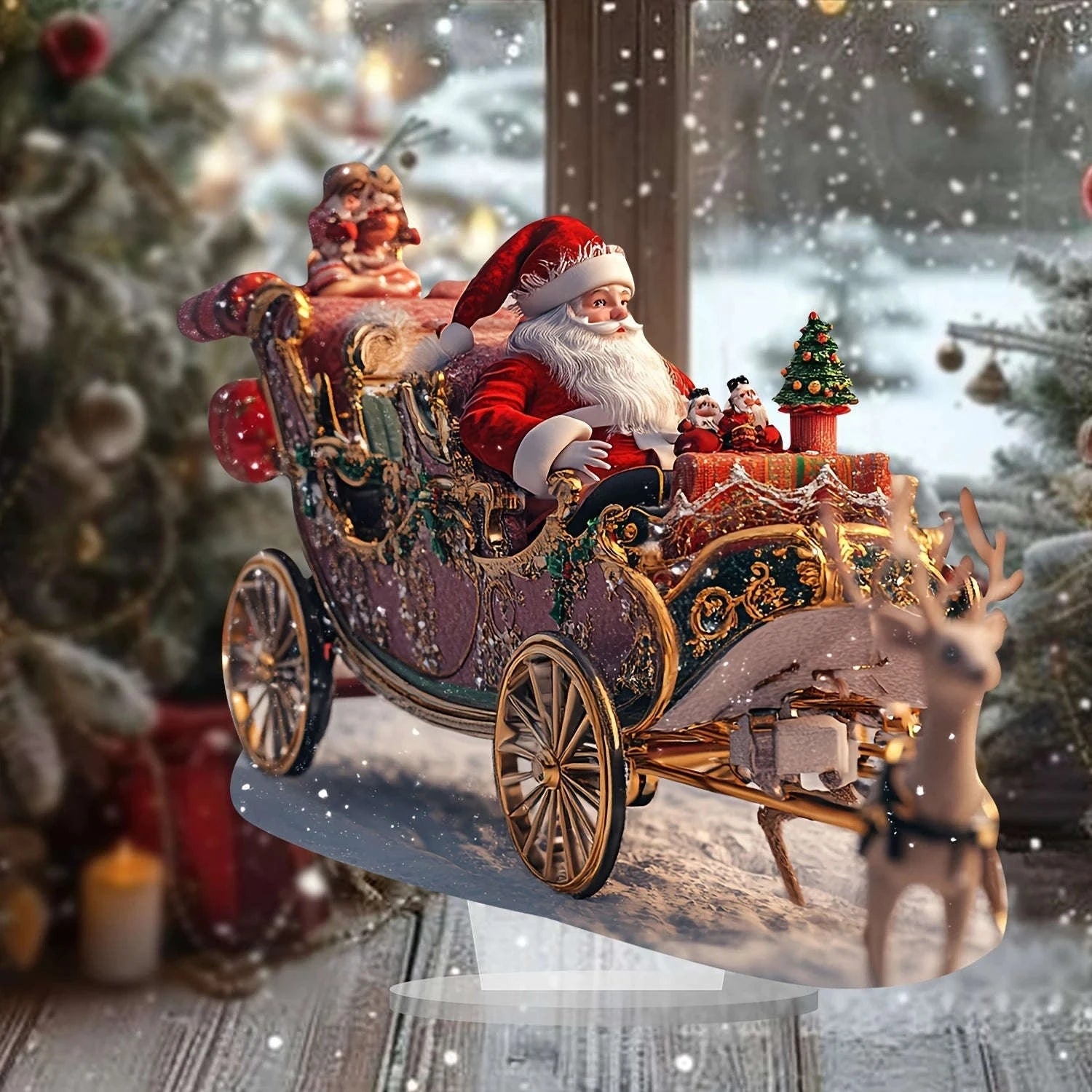 Bohemian Style Desktop Decoration – Multi‑Functional Acrylic Ornament-1pcA