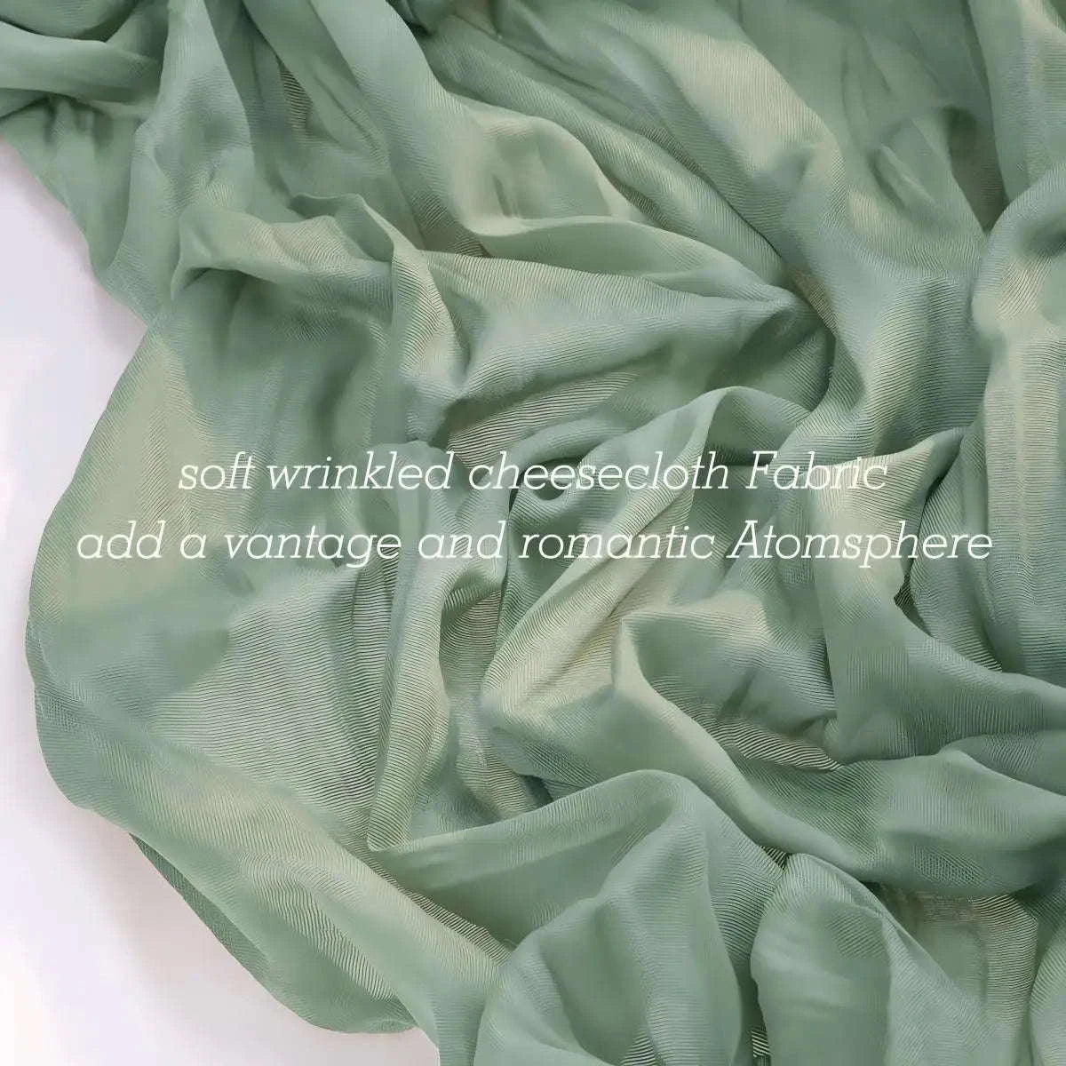 Boho Cheesecloth Table Runner – Semi‑Sheer Gauze Décor for Events-90x300cm / Beige