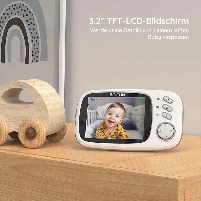 BOIFUN 3.2" Wireless Baby Monitor with Camera, VOX, Night Vision-United States