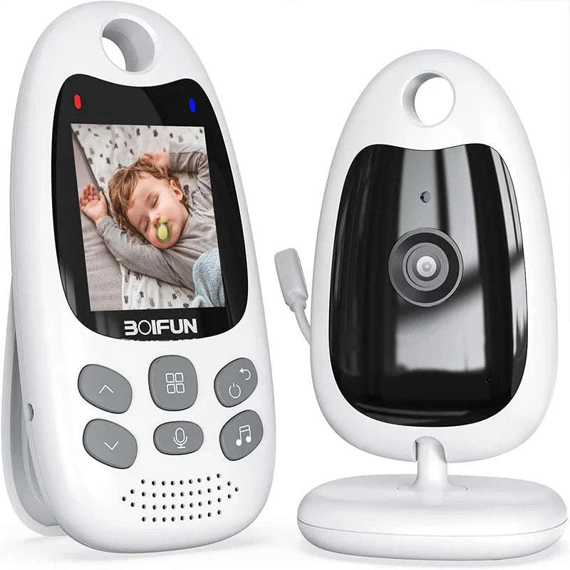 BOIFUN Baby Monitor Camera with Night Vision, VOX, and Temperature Sensor-france