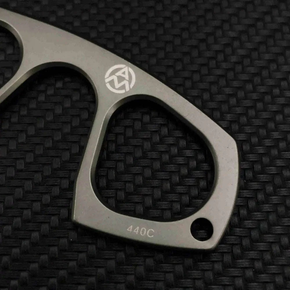 BOKER Pocket EDC Necklace Fixed Blade Knife with ABS Sheath-grey