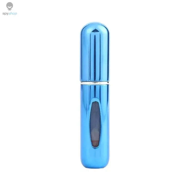 Bottom Charge Perfume Refillable Bottle – 5ml Travel Atomizer with Metal Case-2