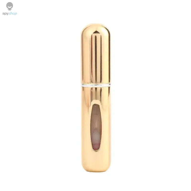 Bottom Charge Perfume Refillable Bottle – 5ml Travel Atomizer with Metal Case-2