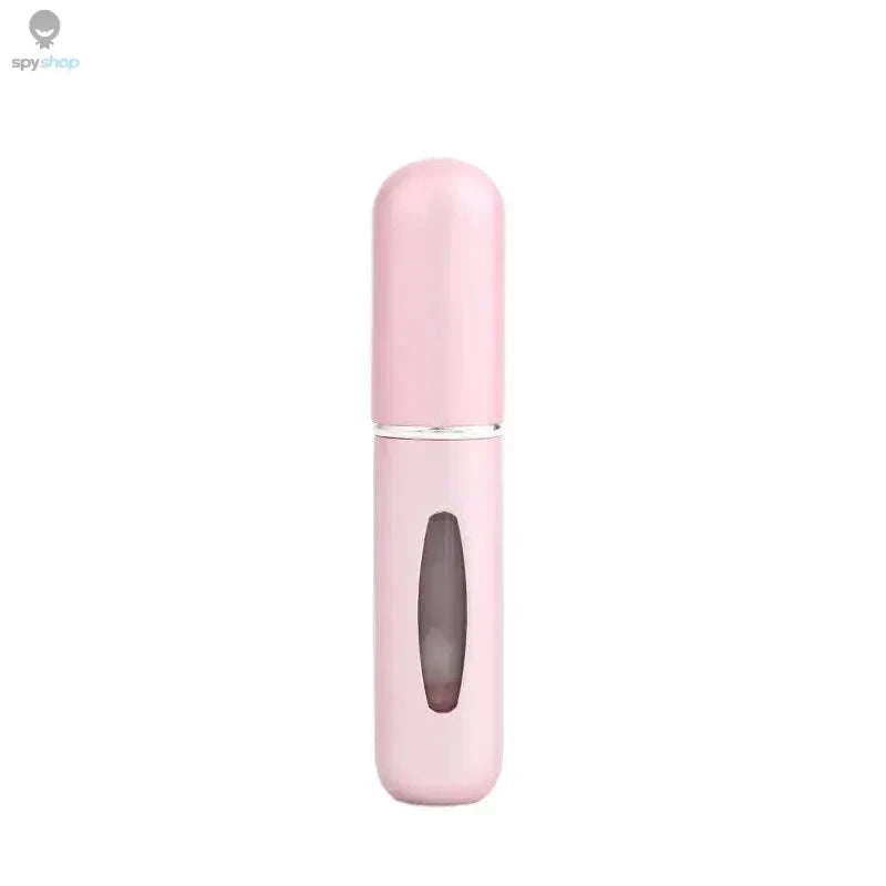 Bottom Charge Perfume Refillable Bottle – 5ml Travel Atomizer with Metal Case-2