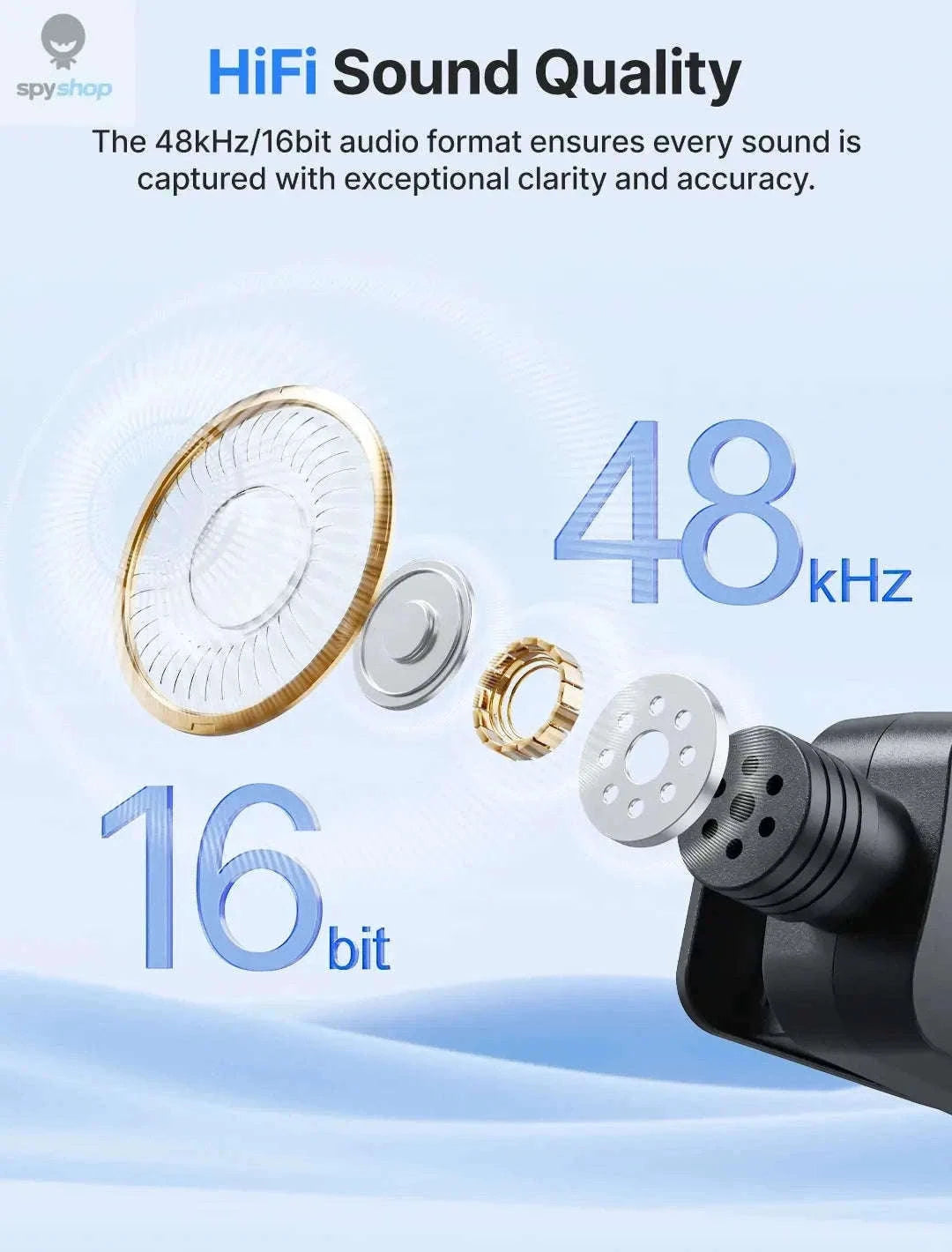 BOYA BY-V3 Wireless Lavalier Microphone for Clear Creator Audio-BY-V10 2.0--Type-c