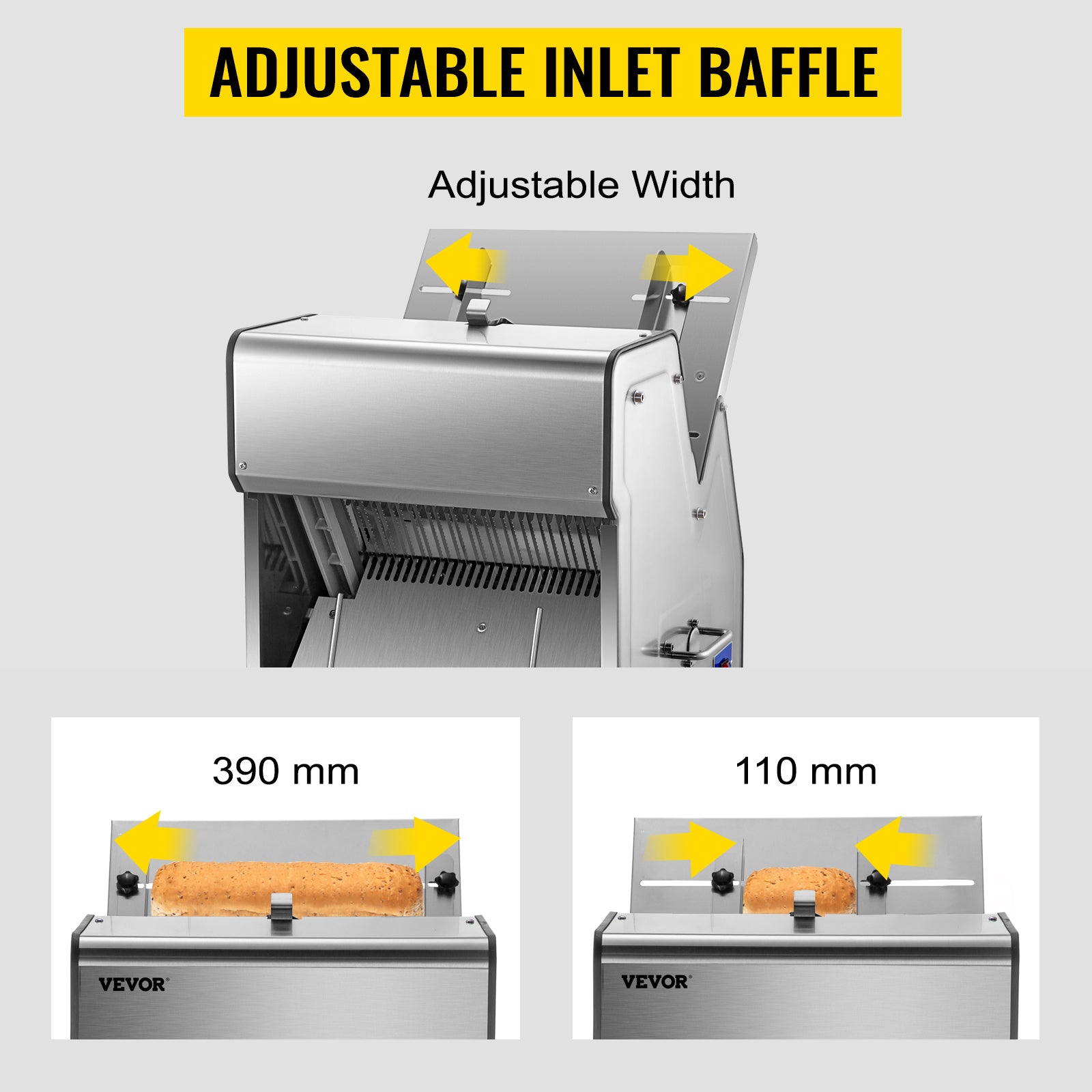 Commercial Electric Bread Slicer 31 Slice 12mm Stainless Steel